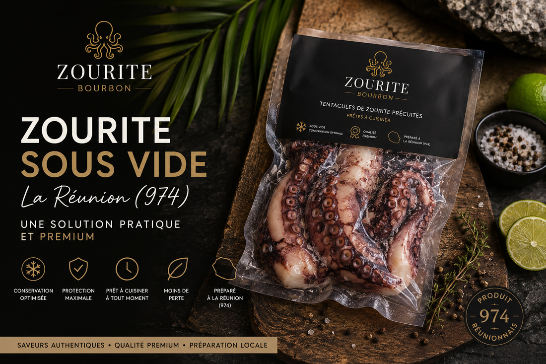 Zourite sous vide à La Réunion (974) : une solution pratique et premium
